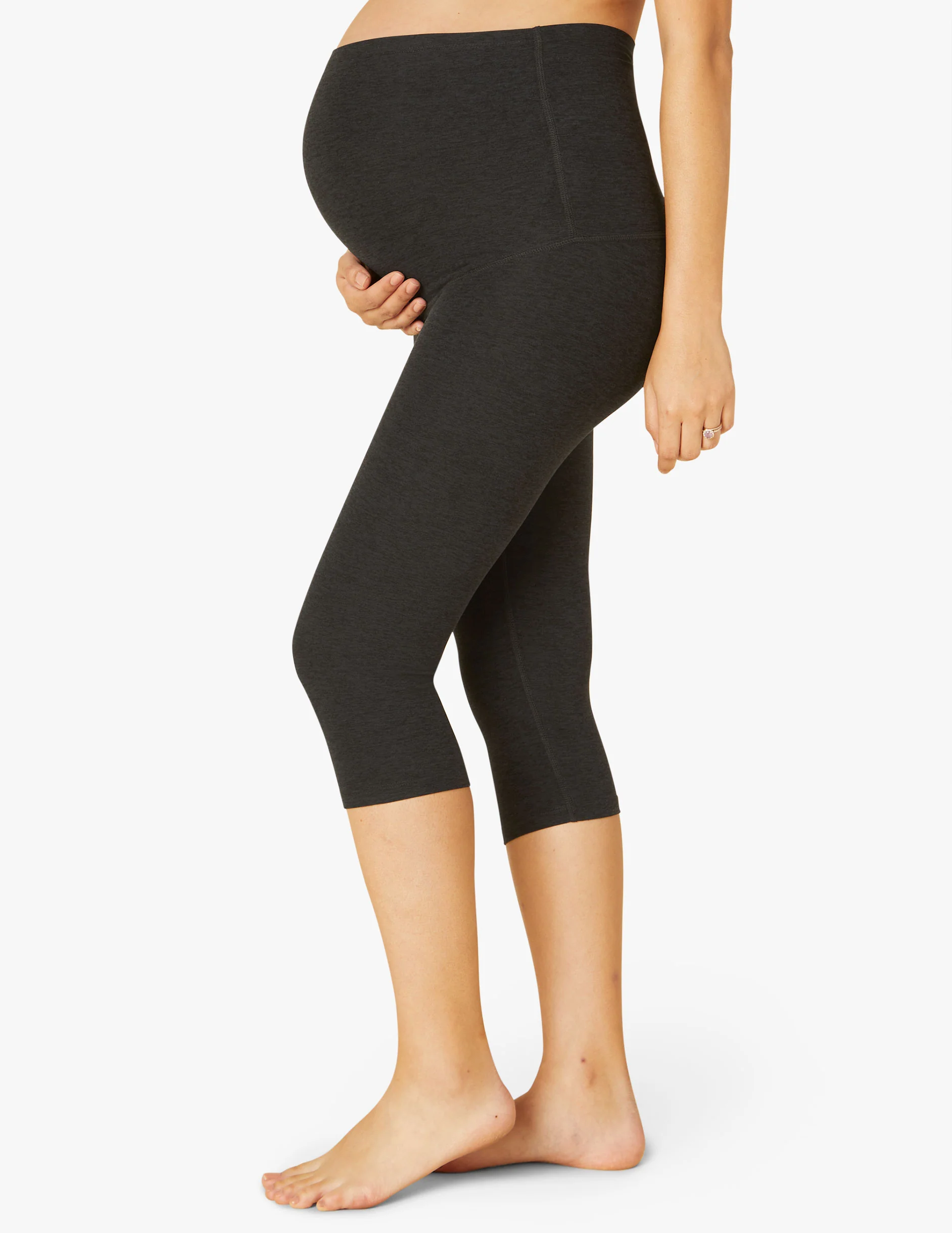 Spacedye Glow and Grow Maternity Pedal Pusher Legging - Image 3