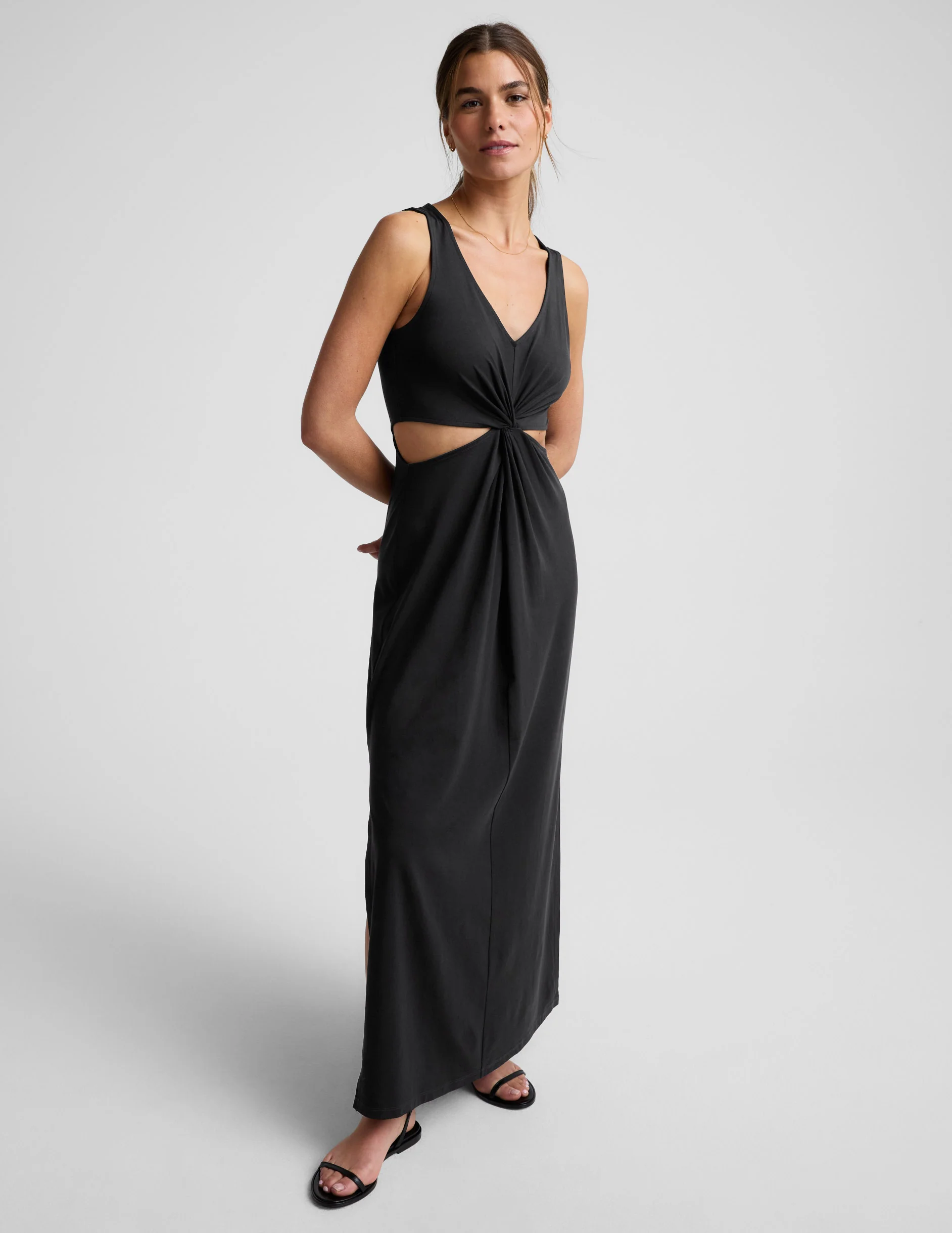 Maxi Around The World Front Twist Dress - Image 5