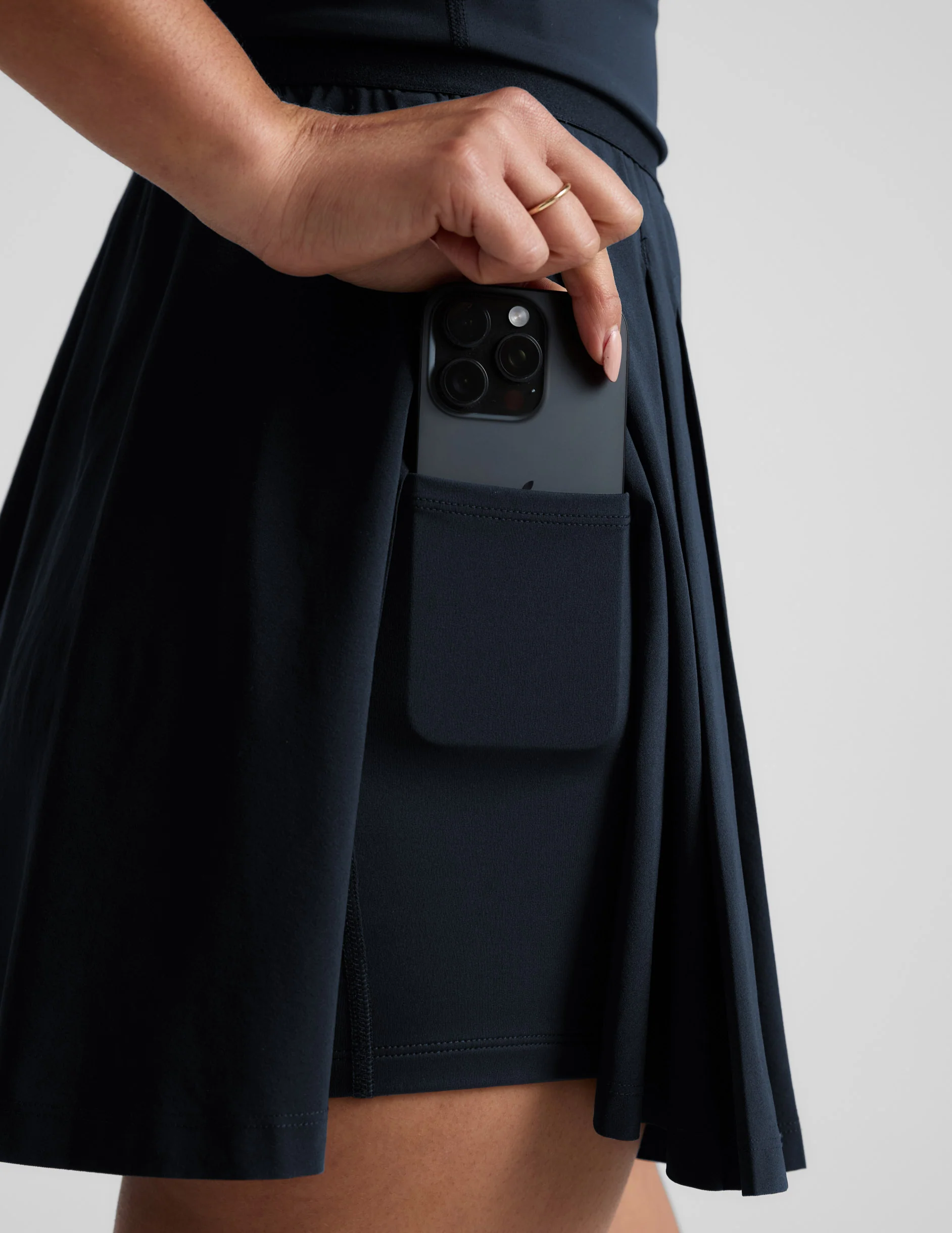 Score Pleated Dress - Image 4