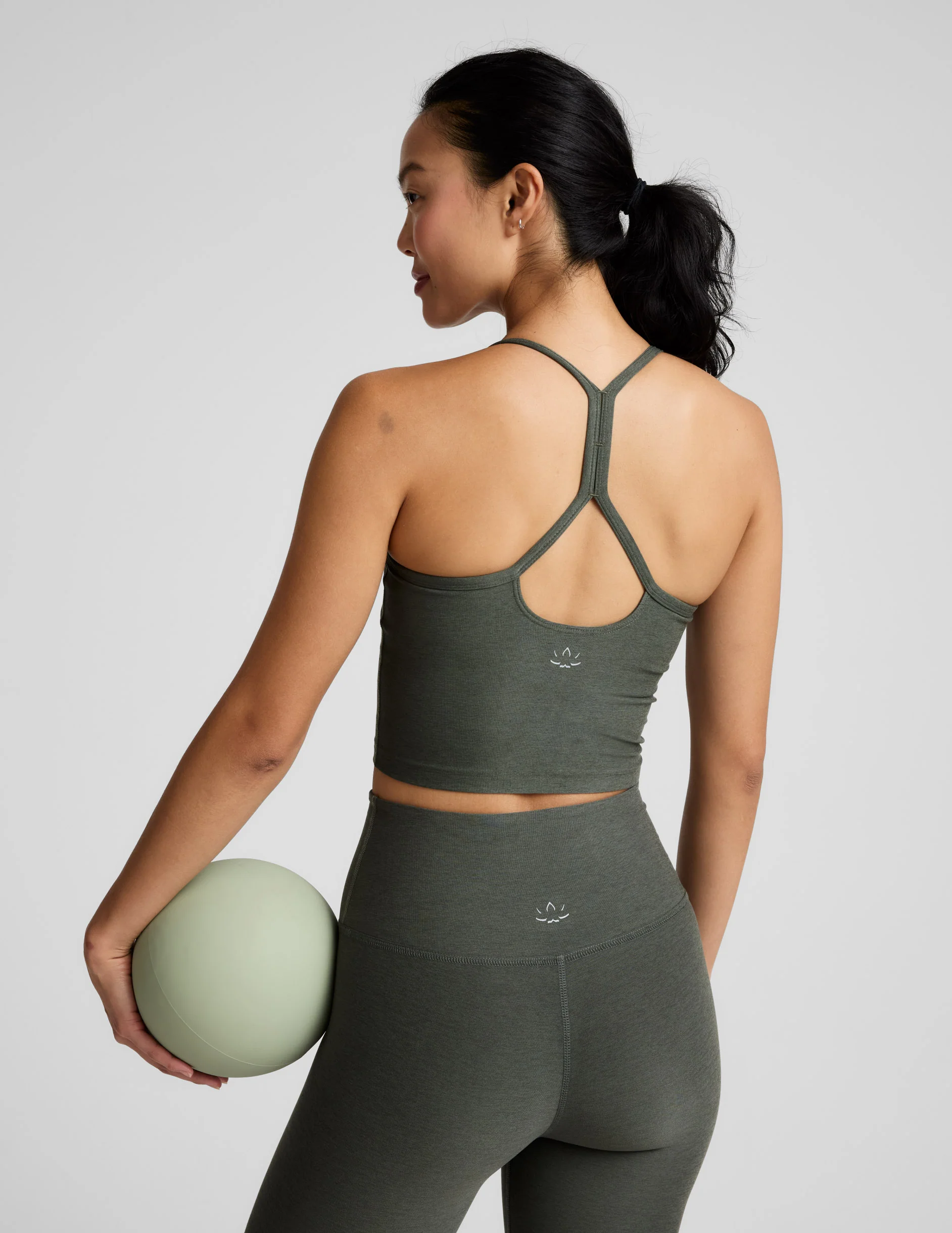 Spacedye Slim Racerback Cropped Tank - Image 3